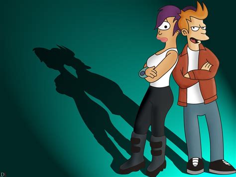 fry and leela futurama|fry's girlfriend futurama.